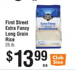 Smart & Final First Street Extra Fancy Long Grain Rice offer