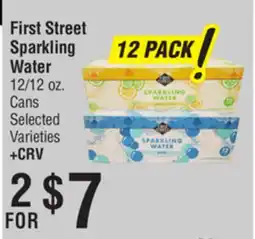 Smart & Final First Street Sparkling Water offer