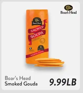 Fresh Thyme Boar's Head Smoked Gouda offer