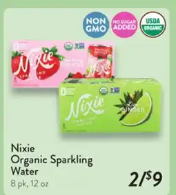 Fresh Thyme Nixie Organic Sparkling Water offer
