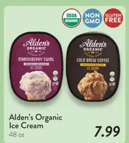 Fresh Thyme Alden's Organic Ice Cream offer