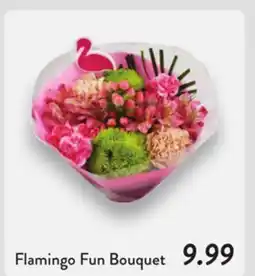 Fresh Thyme Flamingo Fun Bouquet offer