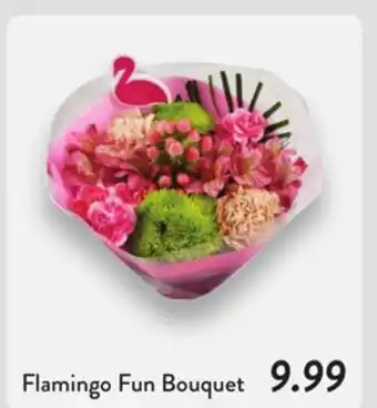 Fresh Thyme Flamingo Fun Bouquet offer