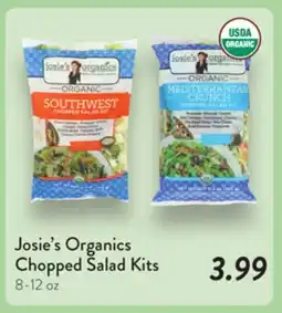 Fresh Thyme Josie's Organics Chopped Salad Kits offer
