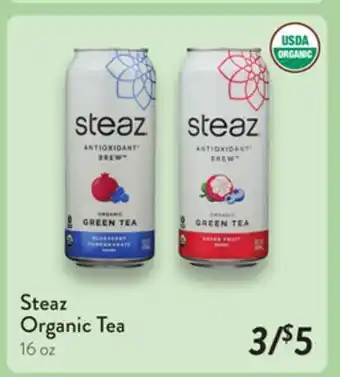 Fresh Thyme Steaz Organic Tea offer