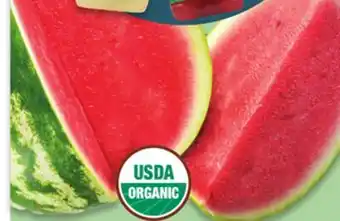Fresh Thyme Organic Sweet Mini Seedless Watermelons offer