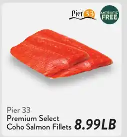 Fresh Thyme Pier 33 Premium Select Coho Salmon Fillets offer