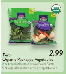Fresh Thyme Pero Organic Packaged Vegetables offer