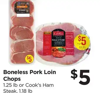 Food 4 Less Boneless Pork Loin Chops offer