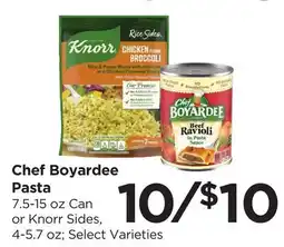 Food 4 Less Chef Boyardee Pasta offer
