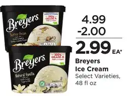 Food 4 Less Breyers Ice Cream offer