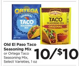 Food 4 Less Old El Paso Taco Seasoning Mix offer