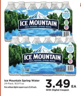 Food 4 Less Ice Mountain Spring Water offer
