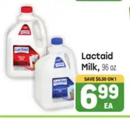 Tony’s Fresh Market Lactaid Milk offer