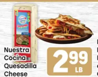 Tony’s Fresh Market Nuestra Cocina Quesadilla Cheese offer