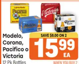 Tony’s Fresh Market Modelo, Corona, Pacifico or Victoria offer