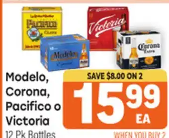 Tony’s Fresh Market Modelo, Corona, Pacifico or Victoria offer