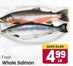 Tony’s Fresh Market Whole Salmon offer