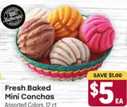 Tony’s Fresh Market Fresh Baked Mini Conchas offer