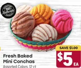 Tony’s Fresh Market Fresh Baked Mini Conchas offer