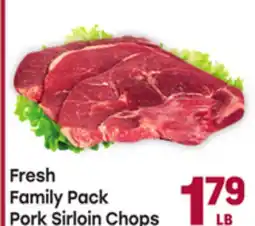Tony’s Fresh Market Fresh Family Pack Pork Sirloin Chops offer