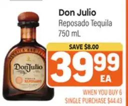 Tony’s Fresh Market Don Julio Reposado Tequila offer