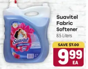 Tony’s Fresh Market Suavitel Fabric Softener offer