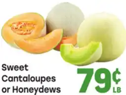 Tony’s Fresh Market Sweet Cantaloupes or Honeydews offer