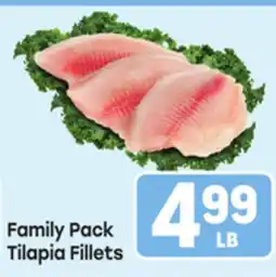 Tony’s Fresh Market Family Pack Tilapia Fillets offer