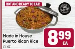 Tony’s Fresh Market Made in House Puerto Rican Rice offer