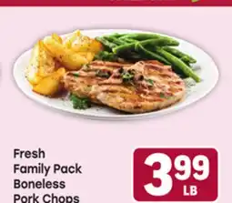 Tony’s Fresh Market Fresh Family Pack Boneless Pork Chops offer