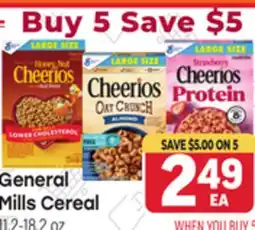 Tony’s Fresh Market General Mills Cereal offer