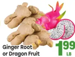 Tony’s Fresh Market Ginger Root or Dragon Fruit offer