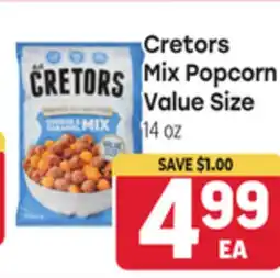 Tony’s Fresh Market Cretors Mix Popcorn Value Size offer