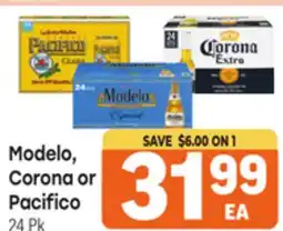Tony’s Fresh Market Modelo, Corona or Pacifico offer