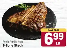 Tony’s Fresh Market T-Bone Steak offer