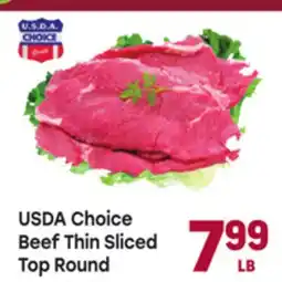 Tony’s Fresh Market USDA Choice Beef Thin Sliced Top Round offer