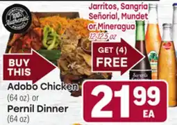 Tony’s Fresh Market Adobo Chicken (64 oz) or Pernil Dinner (64 oz) offer