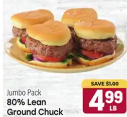 Tony’s Fresh Market 80% Lean Ground Chuck offer
