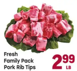 Tony’s Fresh Market Fresh Family Pack Pork Rib Tips offer