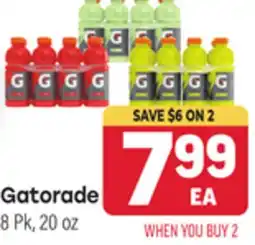 Tony’s Fresh Market Gatorade offer