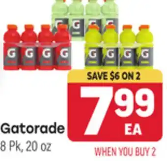 Tony’s Fresh Market Gatorade offer