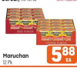 Tony’s Fresh Market Maruchan offer