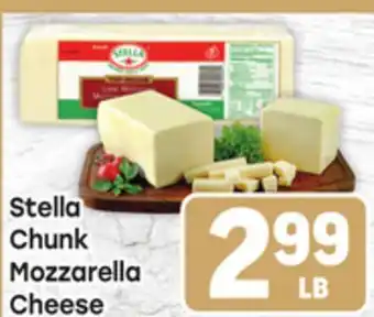 Tony’s Fresh Market Stella Chunk Mozzarella Cheese offer