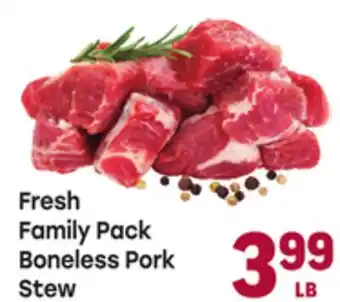 Tony’s Fresh Market Fresh Family Pack Boneless Pork Stew offer