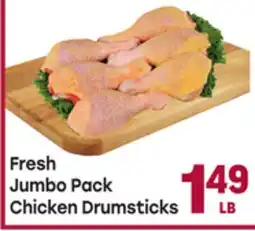 Tony’s Fresh Market Fresh Jumbo Pack Chicken Drumsticks offer