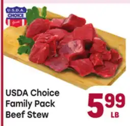 Tony’s Fresh Market USDA Choice Family Pack Beef Stew offer