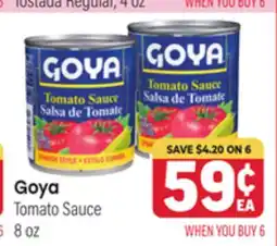 Tony’s Fresh Market Goya Tomato Sauce offer