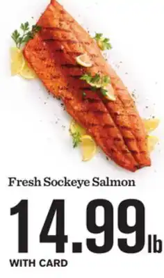Mariano's Fresh Sockeye Salmon offer