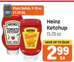 Tony’s Fresh Market Heinz Ketchup offer